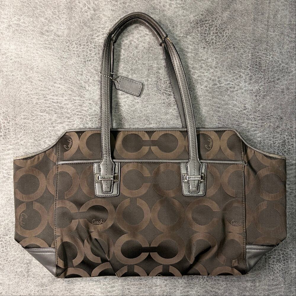 Coach Taylor Op Art Alexis Carry All Tote